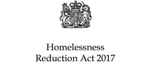 The Homelessness Reduction Act 2017 - gov UK