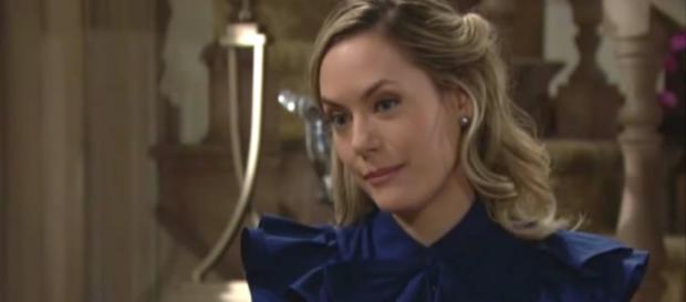 Hope may have shot Bill. (Image via CBS Soaps in Depth/Youtube) Hope may have shot Bill. (Image via CBS Soaps in Depth/Youtube)