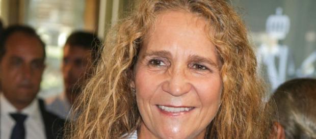 La infanta Elena muestra la otra cara de la moneda La infanta Elena muestra la otra cara de la moneda
