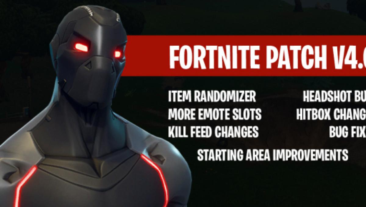 Fortnite Battle Royale Season 4 Patch Brought Some Big Changes -!    the update also changed the in game map adding several craters new chests ammo boxes and more epic games also made sure to fix some bugs and make a few