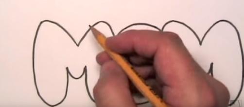 Drawing a picture could be the thing to do for Mother's Day. [image source: How to Draw and Paint - YouTube]