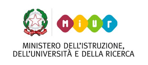 Il logo ufficiale del ministero dell'Istruzione, dell'Università e della Ricerca