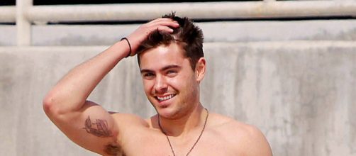 Zac Efron's diet may be odd but it keeps him fit [Zac Efron bicep tattoo by Tim Evanson via Flickr]
