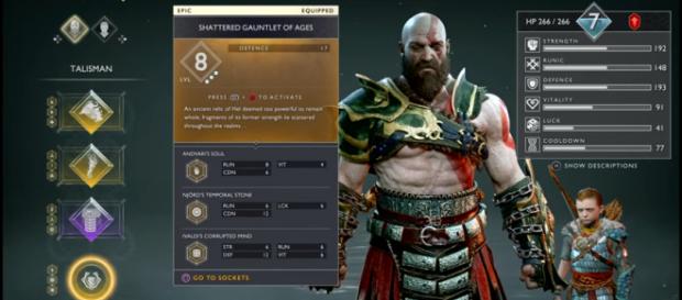 A screenshot from 'God of War' - YouTube/Uzi Game GP A screenshot from 'God of War' - YouTube/Uzi Game GP