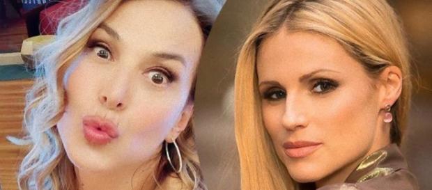 Barbara D'Urso 'contro' Michelle Hunziker. Barbara D'Urso 'contro' Michelle Hunziker.