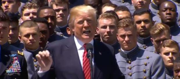 Donald Trump, Army football, via Twitter Donald Trump, Army football, via Twitter