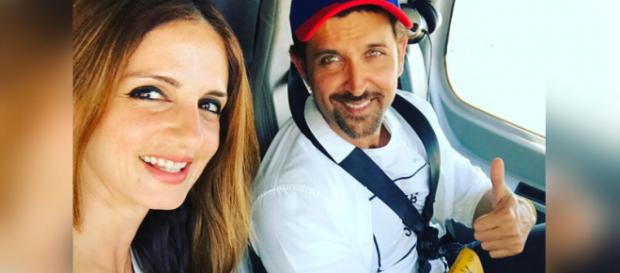 Hrithik Roshan and Sussanne Khan continue to uphold a strong friendship even after seperation (Image credit: Sussanne/Instagram) Hrithik Roshan and Sussanne Khan continue to uphold a strong friendship even after seperation (Image credit: Sussanne/Instagram)
