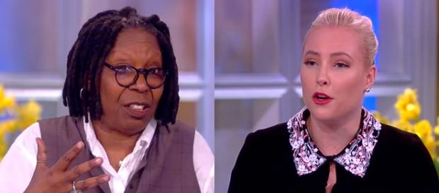 Whoopi Goldberg, Meghan McCain, via YouTube Whoopi Goldberg, Meghan McCain, via YouTube