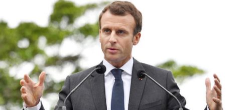 Emmanuel Macron reçoit le prix Charlemagne