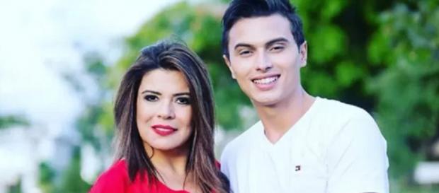 Mara Maravilha e noivo Gabriel Torres Mara Maravilha e noivo Gabriel Torres