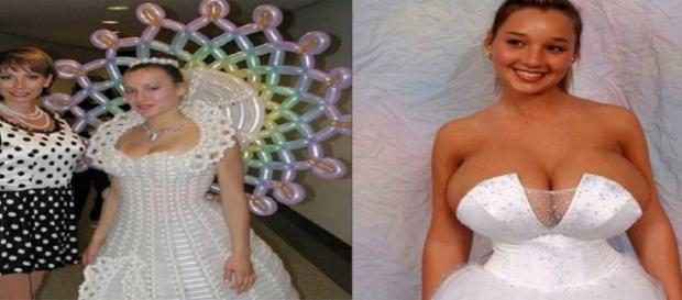 Vestidos de noiva bem engraçados e sem noção Vestidos de noiva bem engraçados e sem noção