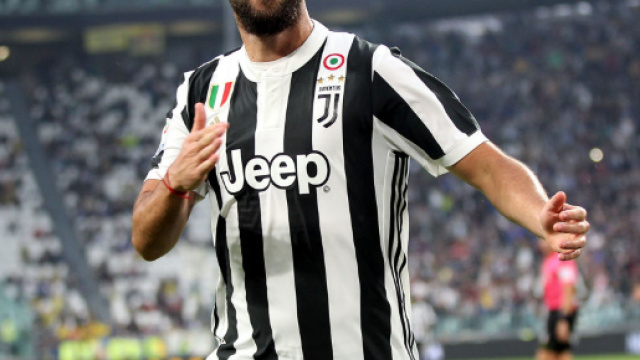 Gonzalo Gerardo Higua&igrave;n, attaccante della Juventus.