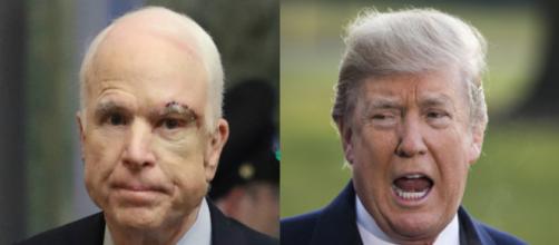 John McCain, Donald Trump, via Twitter