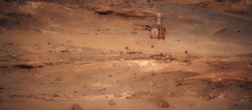 Mars Helicopter [Image Credit: NASA JP/Youtube screencap]