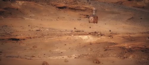 Mars Helicopter [Image Credit: NASA JP/Youtube screencap]