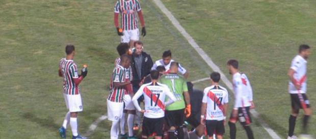 Mesmo sofrendo com altitude de Potosi, Fluminense avança na Sul-Americana (Foto: Portal Explosão Tricolor) Mesmo sofrendo com altitude de Potosi, Fluminense avança na Sul-Americana (Foto: Portal Explosão Tricolor)