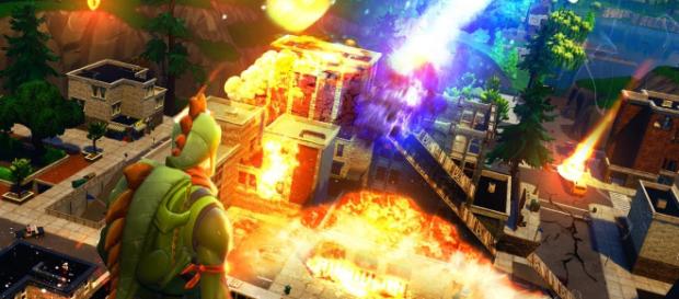 Tilted Towers will be destroyed in "Fortnite Battle Royale." Image Credit: YouTube Tilted Towers will be destroyed in "Fortnite Battle Royale." Image Credit: YouTube