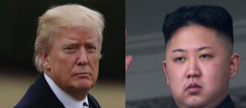 Donald Trump, Kim Jong-un, via Twitter