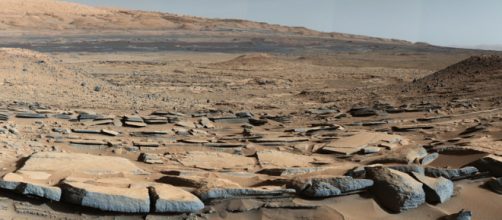 A view from the "Kimberley" formation on Mars taken by NASA's Curiosity rover [Image credit - NASA/JPL-Caltech/MSSS, Wikimedia Commons]