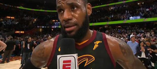 Celtics star calls out LeBron before Game 1 (YouTube screen cap) Celtics star calls out LeBron before Game 1 (YouTube screen cap)