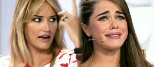 Gritos entre la tronista y Alba Carrillo Gritos entre la tronista y Alba Carrillo