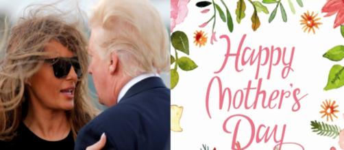 Melania, Donald Trump, Mother's Day, via Twitter