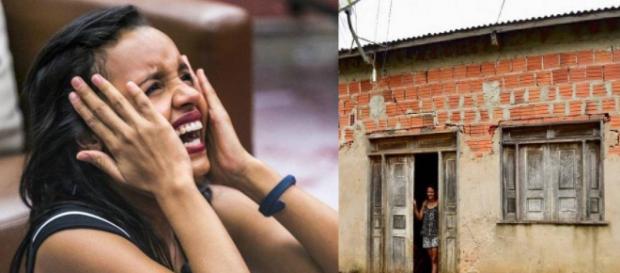 Gleici se muda com a família para uma casa de dois andares. Gleici se muda com a família para uma casa de dois andares.