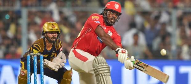 IPL 2018: Chris Gayle leaves Kings XI Punjab singing in the rain (Image via IPL2018/Twitter) IPL 2018: Chris Gayle leaves Kings XI Punjab singing in the rain (Image via IPL2018/Twitter)
