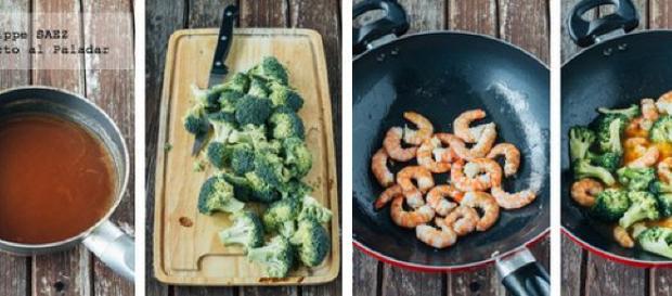 Langostinos con brócoli en salsa agridulce. Receta | Directo Al ... - bloglovin.com Langostinos con brócoli en salsa agridulce. Receta | Directo Al ... - bloglovin.com