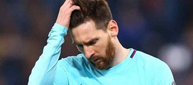 Leo Messi não gostou do que viu Leo Messi não gostou do que viu
