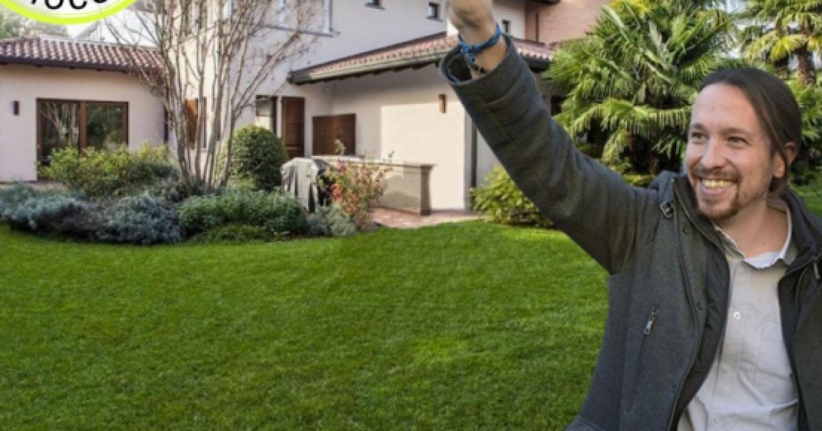 Pablo Iglesias, lider de Podemos se compra un casoplón
