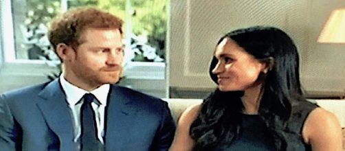 I futuri sposi, il principe Harry e Meghan Markle - foto Tv -