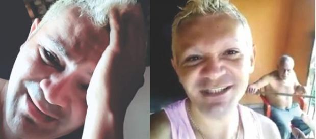 Mário aparece inconsolável no vídeo. Mário aparece inconsolável no vídeo.