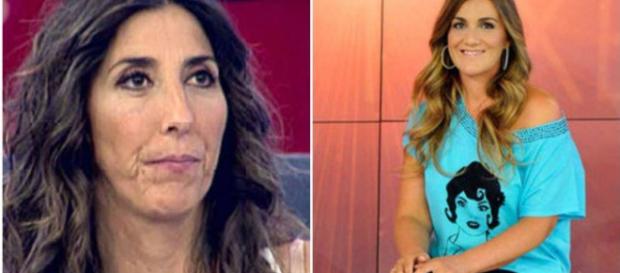 Sálvame: Paz Padilla vs Carlota Corredera. Sálvame: Paz Padilla vs Carlota Corredera.