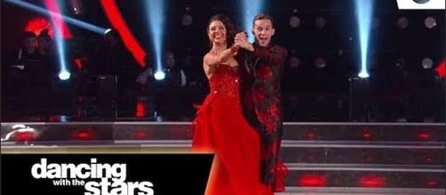 Adam Rippon is going to the finals with two other couples [Image: Dancing with the Stars/YouTube screenshot]