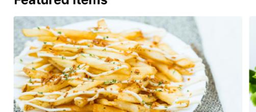 Healthy Veganburg fries that are gluten free and taste amazing (The photo is a screenshot taken from my DoorDash app)