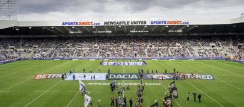 Newcastle's St James' Park has become a superb host for the Magic Weekend. Image Source - therhinos.co.uk