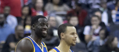 Draymond Green, Steph Curry- Image credit - Keith Allison | Flickr