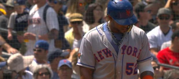 Cespedes con una lesion y sigue jugando Cespedes con una lesion y sigue jugando