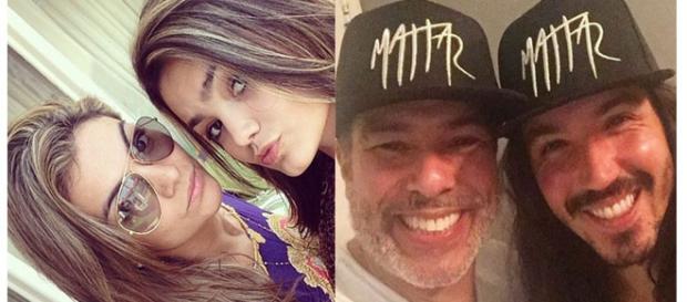 Eles são a cópia de seus pais famosos . Eles são a cópia de seus pais famosos .