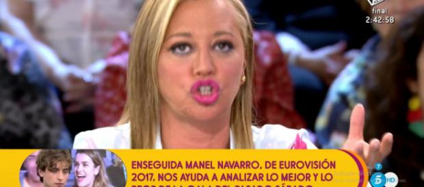 La reacción de Belén Esteban a la "puñalada" de Jorge Javier Velásquez La reacción de Belén Esteban a la "puñalada" de Jorge Javier Velásquez