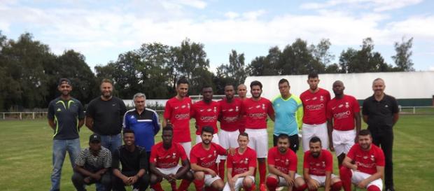 Les joueurs de l'A.S. Benfeld, le 14 août 2017 (via Facebook) Les joueurs de l'A.S. Benfeld, le 14 août 2017 (via Facebook)