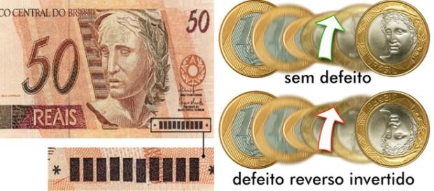 Moedas e cédulas de Real que são muito procuradas por colecionadores. Moedas e cédulas de Real que são muito procuradas por colecionadores.