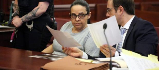 Yoselyn Ortega durante el primer día de su juicio el 1 de marzo de 2018 en Nueva York. Yoselyn Ortega durante el primer día de su juicio el 1 de marzo de 2018 en Nueva York.