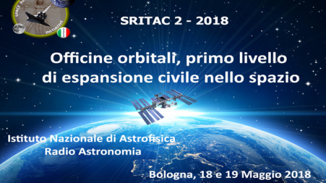 Locandina poster del 2°Congresso di Space Renaissance Italia - Fonte: sito ufficiale.