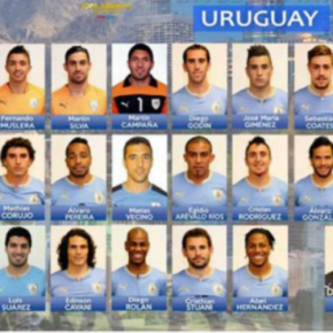Suárez y Cavani lideran la lista de Uruguay para Rusia 2018