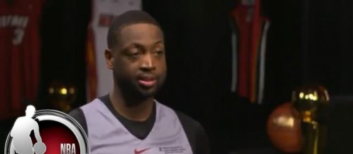 Dwyane Wade reacts to the Cavs Game 2 loss [YouTube capture]