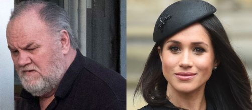 Megan Markle (on the right) and the father. Source:hips.hearstapps.com