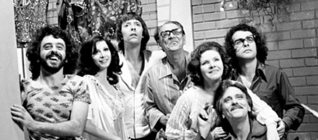 Eloiza Mafalda e elenco na primeira versão de "A Grande Família" Eloiza Mafalda e elenco na primeira versão de "A Grande Família"