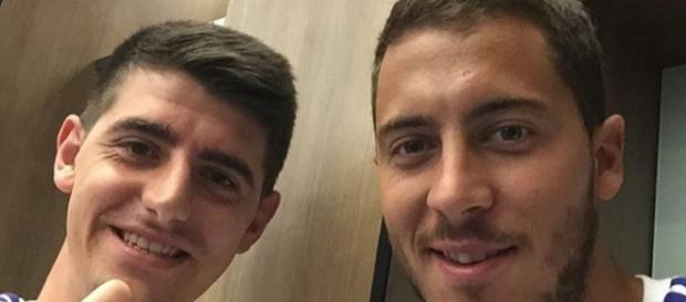 Hazard y Courtois a un paso de llegar al Madrid Hazard y Courtois a un paso de llegar al Madrid